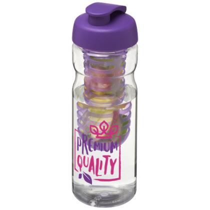 H2O Active® Base 650 ml flip lid sport bottle & infuser
