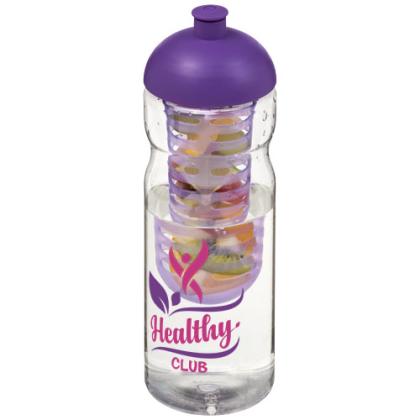 H2O Active® Base 650 ml dome lid sport bottle & infuser