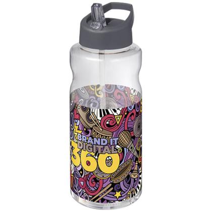 H2O Active® Big Base 1 litre spout lid sport bottle