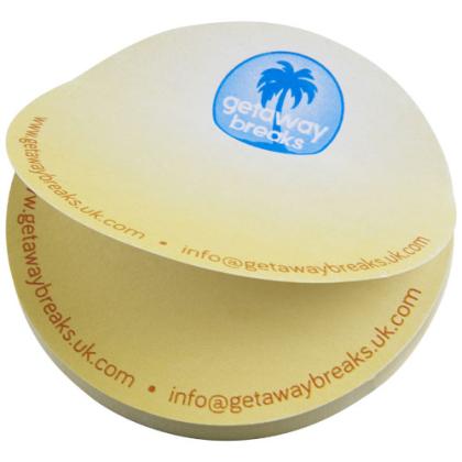 Sticky-Mate® circle-shaped recycled sticky notes