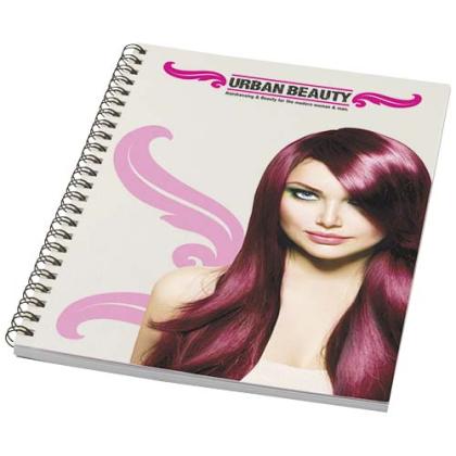 Desk-Mate® A5 colour spiral notebook