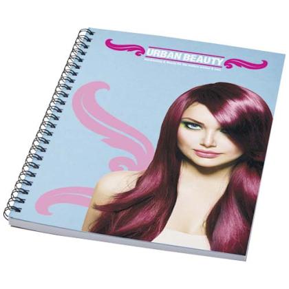 Desk-Mate® A5 colour spiral notebook