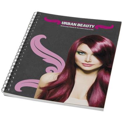 Desk-Mate® A5 colour spiral notebook