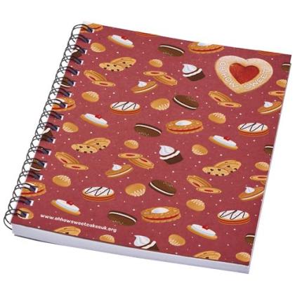 Desk-Mate® A6 colour spiral notebook