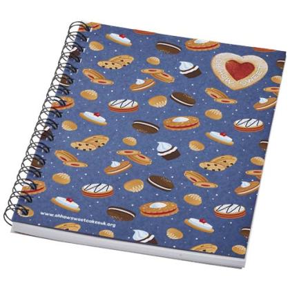 Desk-Mate® A6 colour spiral notebook