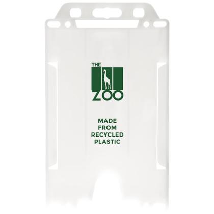 Pierre recycled plastic card holder
