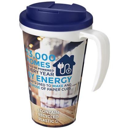 Brite-Americano® Grande 350 ml mug with spill-proof lid