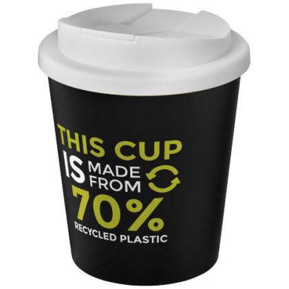 Americano® Espresso Eco 250 ml recycled tumbler with spill-proof lid