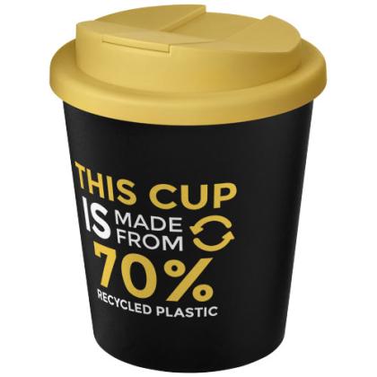 Americano® Espresso Eco 250 ml recycled tumbler with spill-proof lid