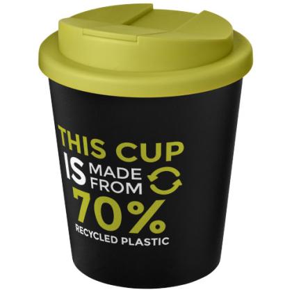 Americano® Espresso Eco 250 ml recycled tumbler with spill-proof lid