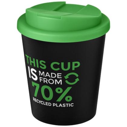 Americano® Espresso Eco 250 ml recycled tumbler with spill-proof lid