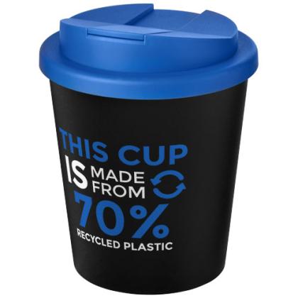 Americano® Espresso Eco 250 ml recycled tumbler with spill-proof lid