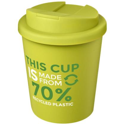 Americano® Espresso Eco 250 ml recycled tumbler with spill-proof lid