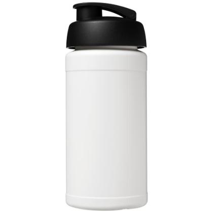 Baseline 500 ml recycled sport bottle with flip lid