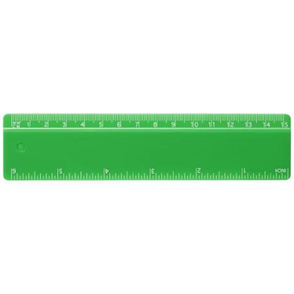 Refari 15 cm recycled plastic ruler