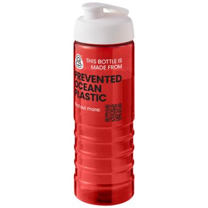 H2O Active&reg; Eco Treble 750 ml flip lid sport bottle