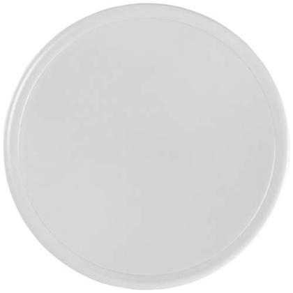 Ellison round plastic coaster with paper insert