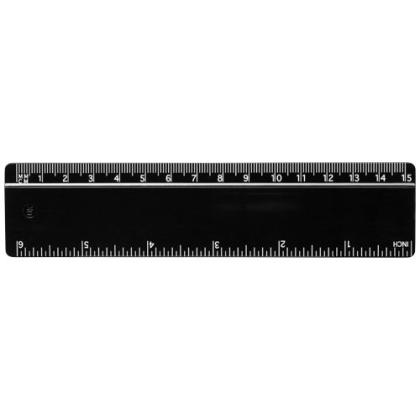 Terran 15 cm ruler from 100% recycled plastic