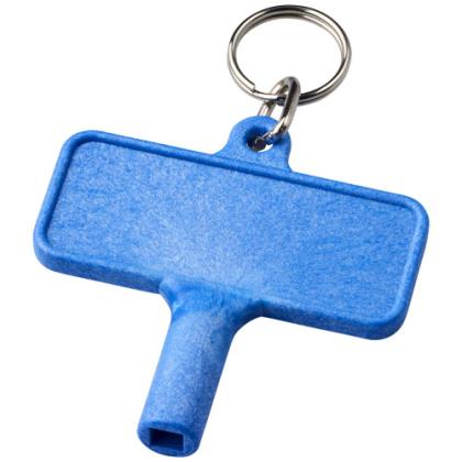 Largo plastic radiator key with keychain Largo plastic radiator key with keychain