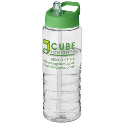 H2O Active® Treble 750 ml spout lid sport bottle