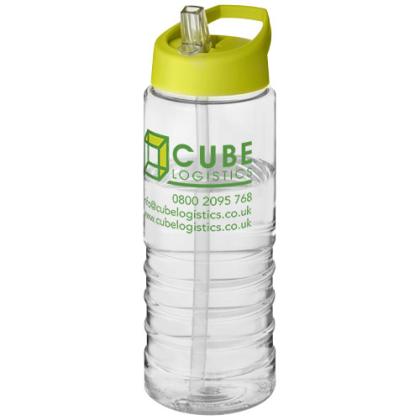 H2O Active® Treble 750 ml spout lid sport bottle