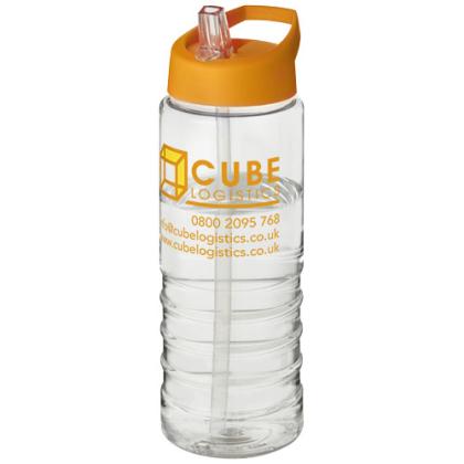 H2O Active® Treble 750 ml spout lid sport bottle