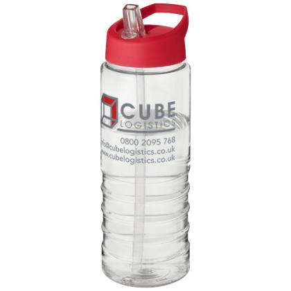 H2O Active® Treble 750 ml spout lid sport bottle