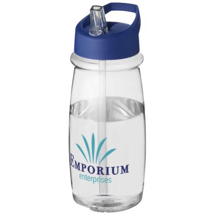 H2O Active&reg; Pulse 600 ml spout lid sport bottle