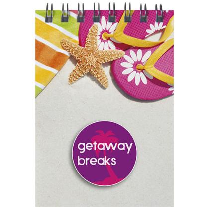 Desk-Mate® spiral A7 notebook
