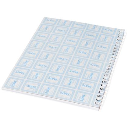 Desk-Mate&reg; A5 notebook synthetic cover
