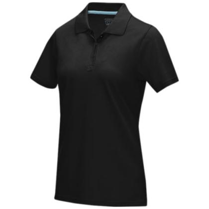 Graphite short sleeve women&rsquo;s organic polo