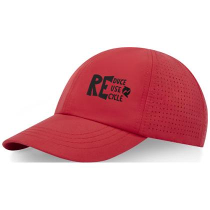 Mica 6 panel GRS recycled cool fit cap