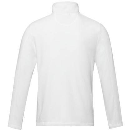 Amber men's GRS recycled full zip fleece jacket