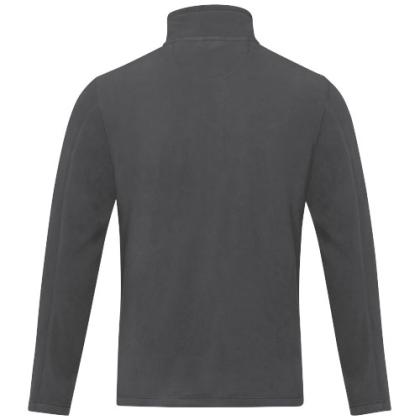 Amber men's GRS recycled full zip fleece jacket