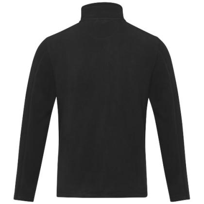 Amber men's GRS recycled full zip fleece jacket