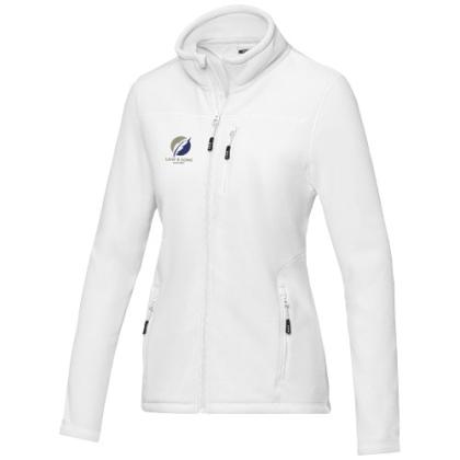Amber women's GRS recycled full zip fleece jacket