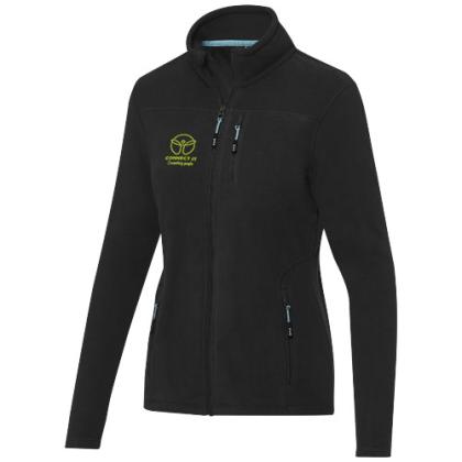 Amber women's GRS recycled full zip fleece jacket