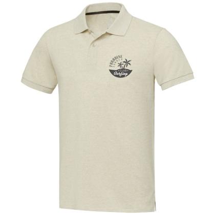 Emerald short sleeve unisex Aware™ recycled polo