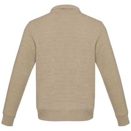 Tin unisex Aware™ recycled quarter zip sweater