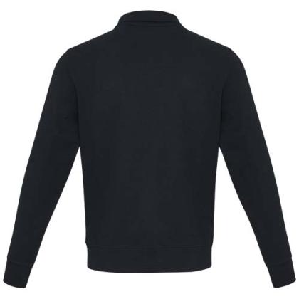 Tin unisex Aware™ recycled quarter zip sweater