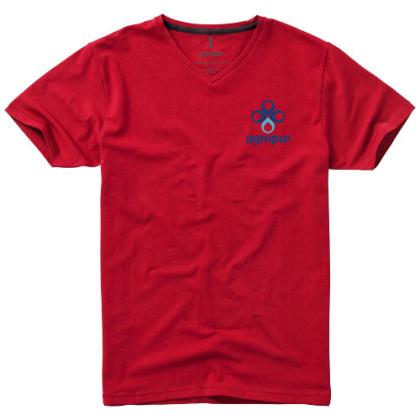 Kawartha short sleeve men's organic V-neck t-shirt