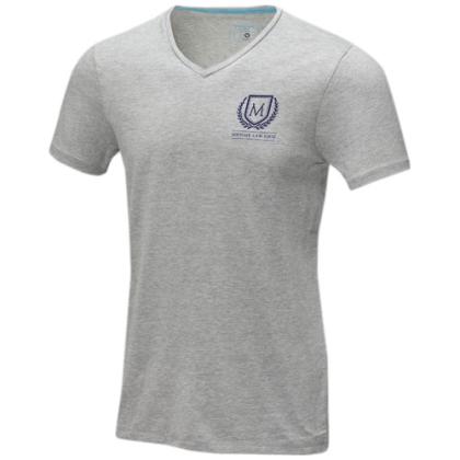 Kawartha short sleeve men's organic V-neck t-shirt
