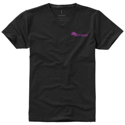 Kawartha short sleeve men's organic V-neck t-shirt
