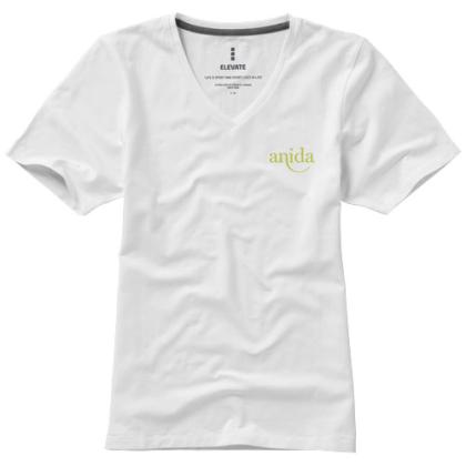 Kawartha short sleeve women's organic V-neck t-shirt