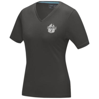 Kawartha short sleeve women's organic V-neck t-shirt