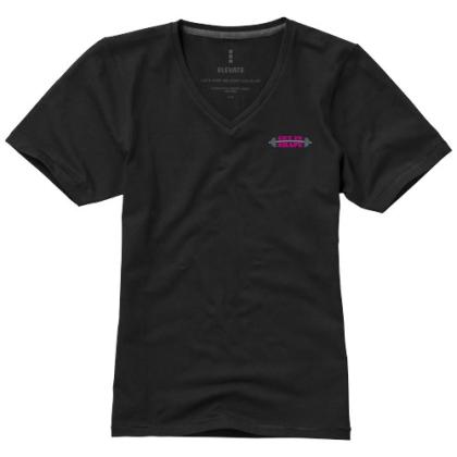 Kawartha short sleeve women's organic V-neck t-shirt