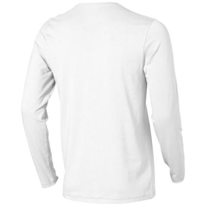 Ponoka long sleeve men's organic t-shirt