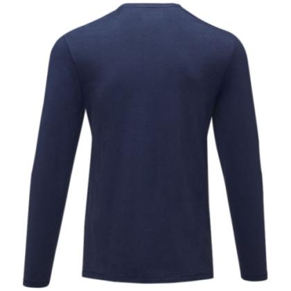 Ponoka long sleeve men's organic t-shirt