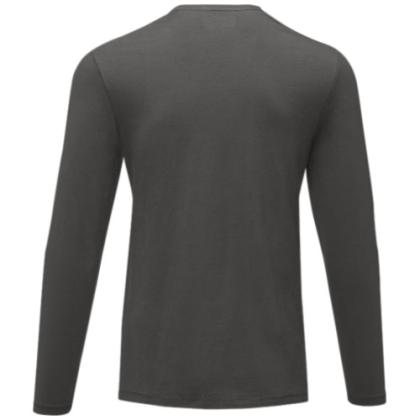 Ponoka long sleeve men's organic t-shirt