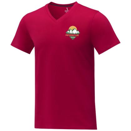 Somoto short sleeve men's V-neck t-shirt